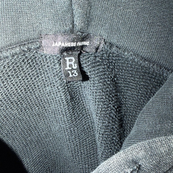 R13 Black Graphic Hoodie - Picture 6 of 8